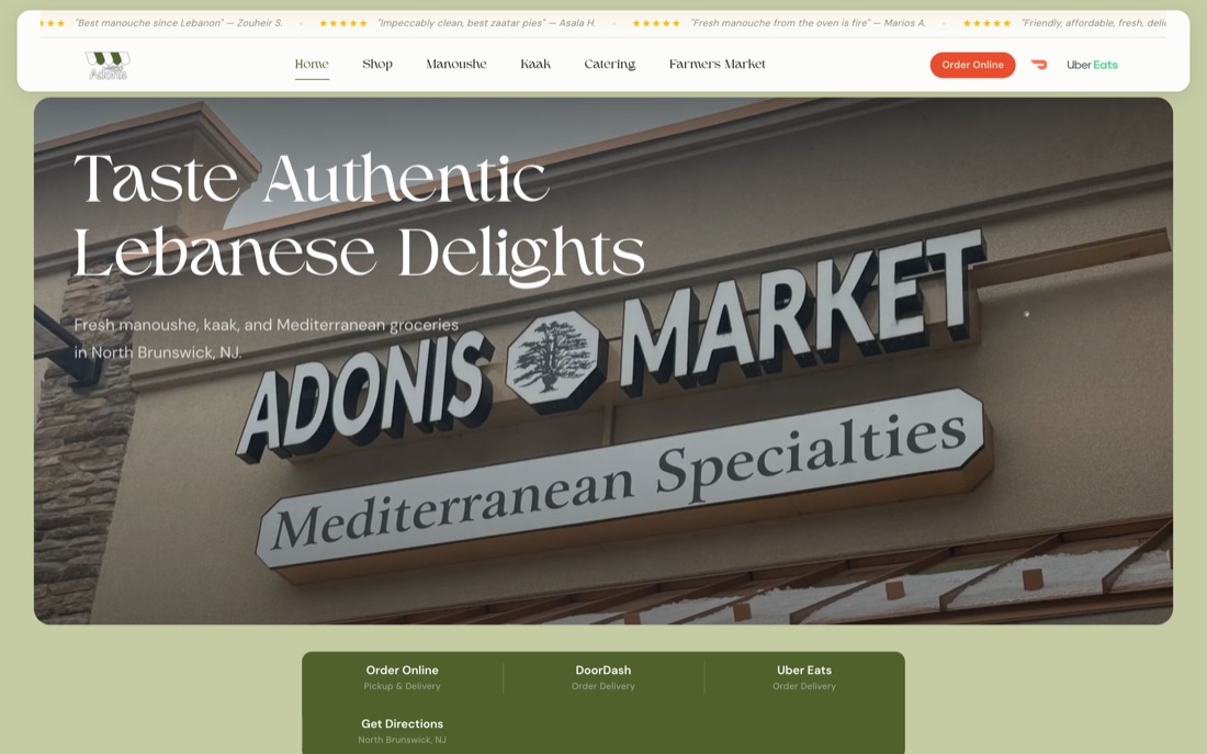 Adonis Market