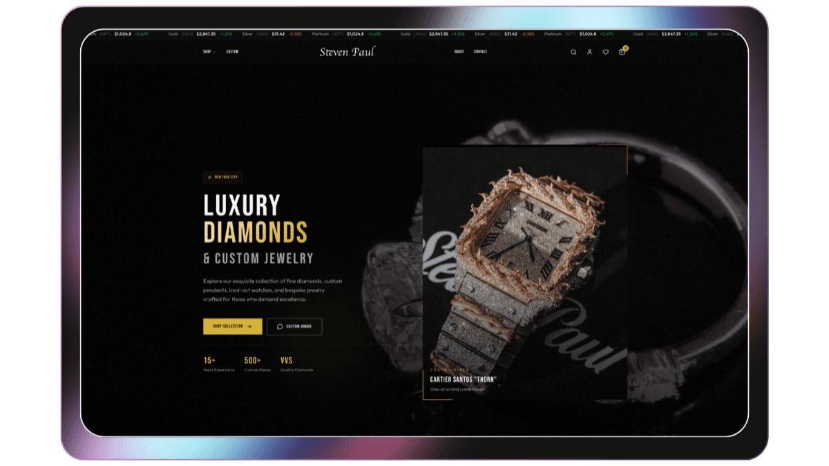 Steven Paul Diamonds website